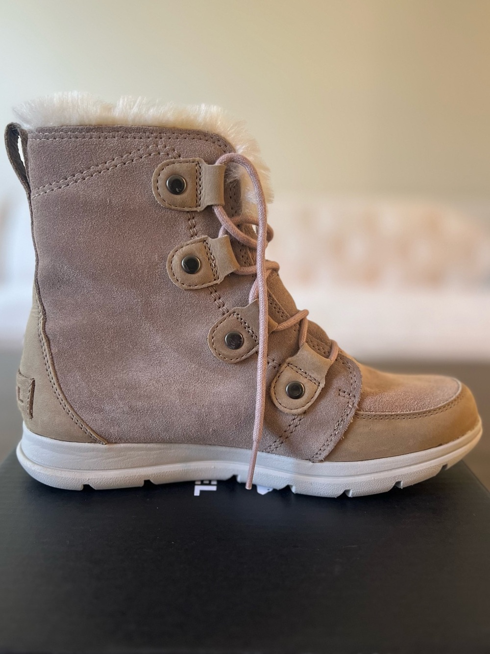 SOREL Joan Explorer Waterproof Insulated Cold Weather Winter Snow Boots - Picture 7 of 13